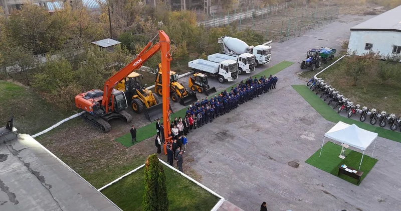 Водники Алматинской области получили новую спецтехнику