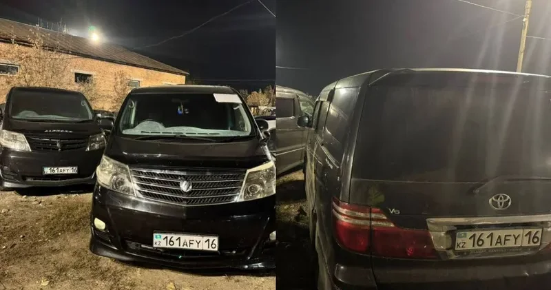 Өскеменде бірдей мемлекеттік нөмірмен жүрген екі көлік анықталды