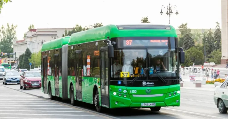 Алматыда 7 автобус бағытының жүру сызбасы өзгерді