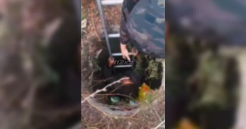 Мужчина упал в четырехметровый колодец и получил травмы в Алматинской области