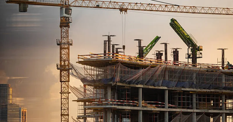 Астанадағы құрылыс алаңында жұмысшылар биіктен құлап кетті