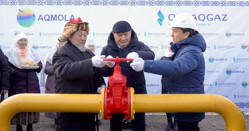 Астана іргесіндегі елді мекенге газ келді