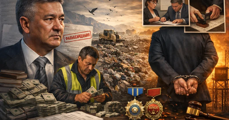 Мусорный полигон как личный бизнес: бывшего акима Илийского района отправили за решётку и лишили госнаград