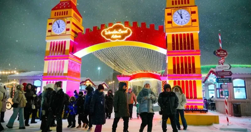 Почему на зимнее оформление Астаны потратили в два раза меньше, чем в прошлом году, объяснил Касымбек