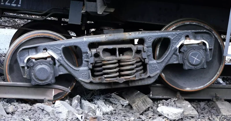 Жамбыл облысында қорғаныс министрлігінің мүлкін тасымалдаған вагондар рельстен шығып кетті