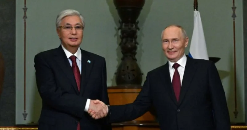 Қасым Жомарт Тоқаев Владимир Путинмен кездесті