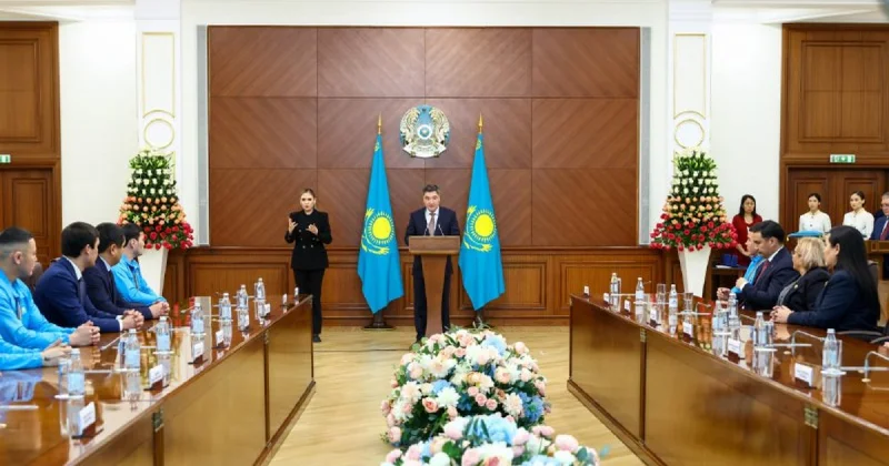 Казахстанские сурдлимпийцы получили награды за выдающиеся достижения в Токио