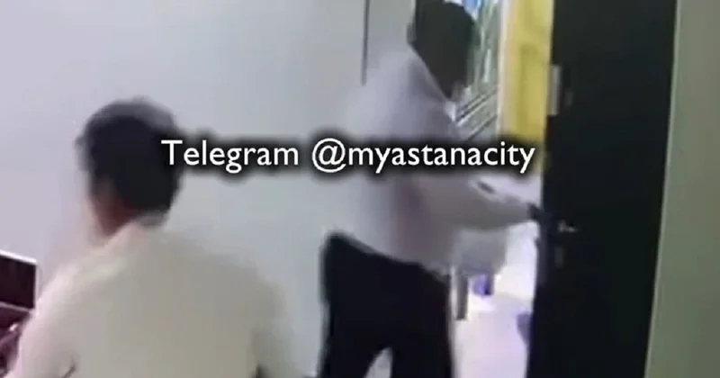 Видео конфликта Серика Сапиева с заместителем появилось в Сети