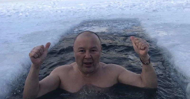 Заряд бодрости из проруби