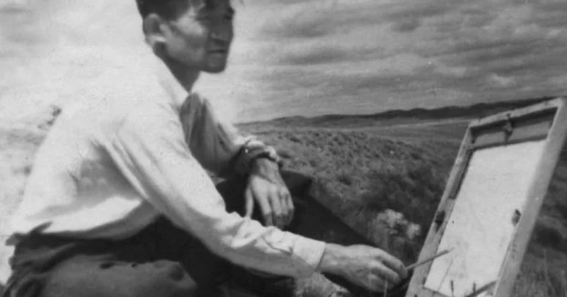 Правнучка Абылхана Кастеева повторила образ художника