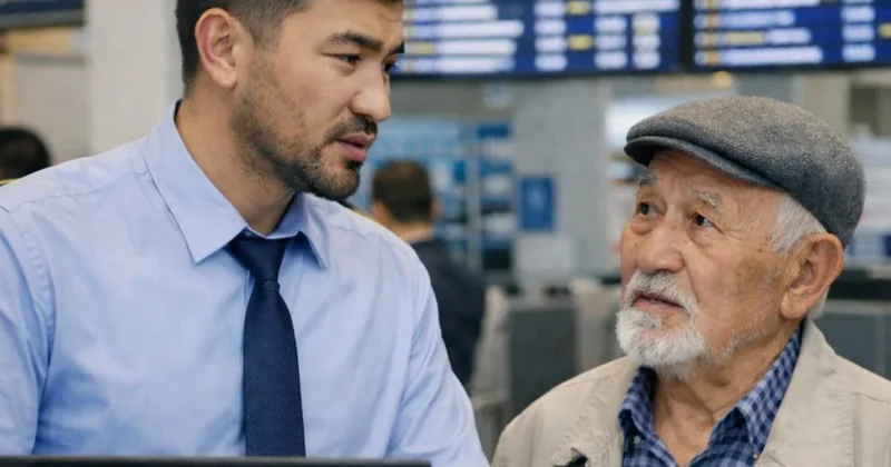 У вас пистолет? : неудачная шутка работника аэропорта Астаны возмутила казахстанку