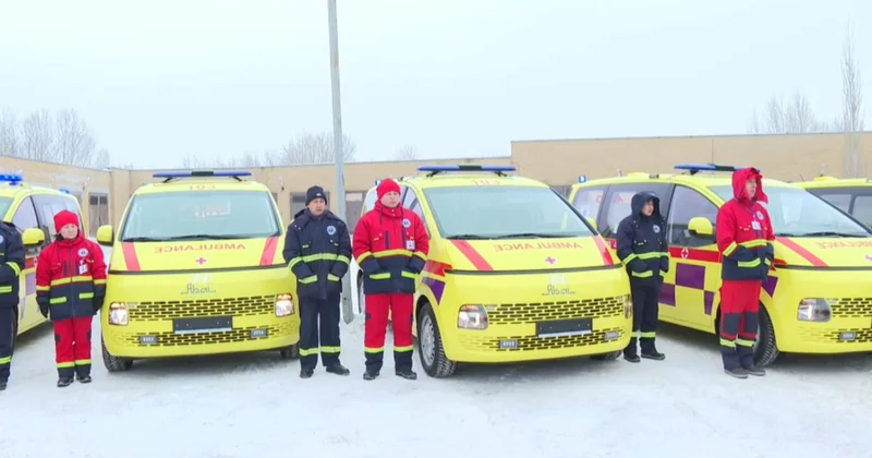 Семейдегі облыстық жедел жәрдем станциясына 10 жаңа автокөлік тапсырылды