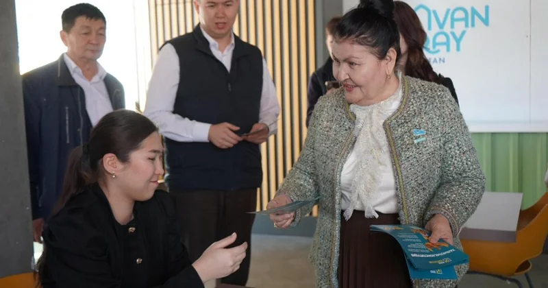 Туркестанцы выбирают стабильное развитие страны