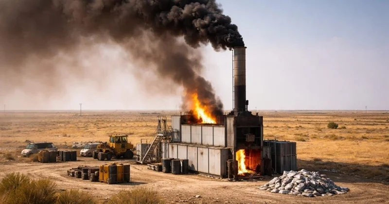 Атыраудағы өндірістік аймақта қалдықтарды жағатын пеш жобасы мақұлданды