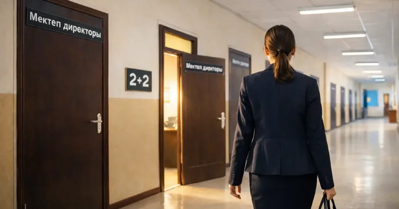 Мектеп директорының жетіспеушілігі: Оқу министрінің "2+2" формуласы мәселені шеше ме
