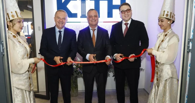 Алматыда Қазақстан Италия сауда үйі салтанатты түрде ашылды