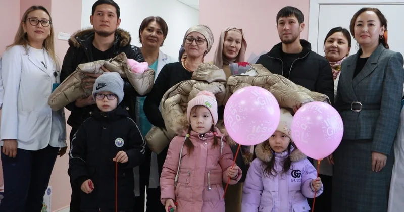 Қарақат, Қымбат және Сымбат: Атырауда үшем дүниеге келді