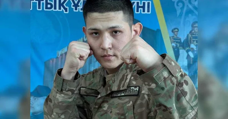 Чемпион Азии по ММА проходит службу в рядах Нацгвардии в Семее