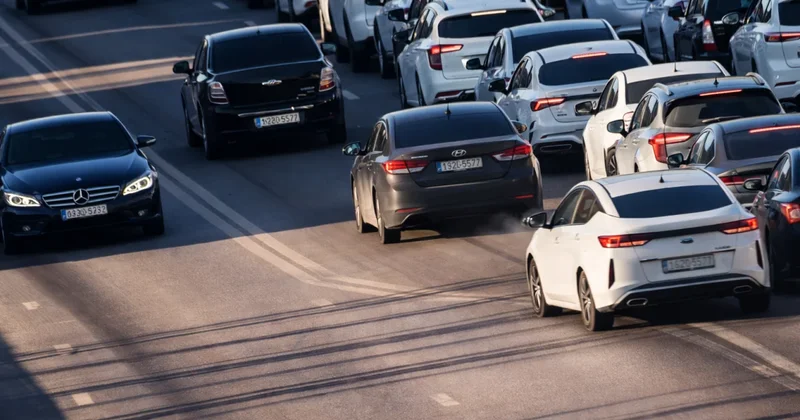 Массовое нарушение ПДД в Астане сняли на камеру водителей могут лишить прав