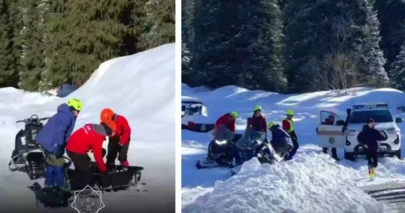 Алматы тауларында қар көшкініне тап болған туристердің бірі қаза тапты