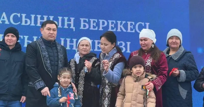 Сразу 30 семей стали новоселами в Актюбинской области в Наурыз