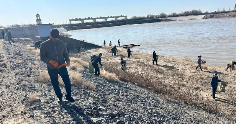 Тазару күні ел аумағынан 2,7 тонна қоқыс жиналды