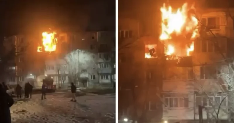 Шахтинскідегі төтенше жағдай: бес полицей мен үш тұрғын зардап шекті