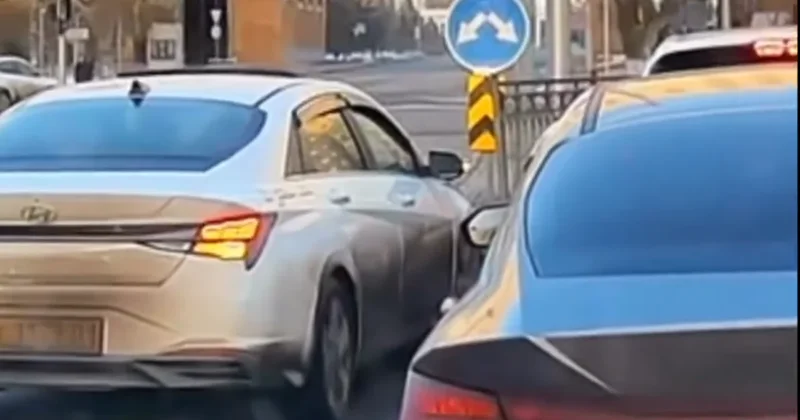 Наглого водителя наказали в Астане