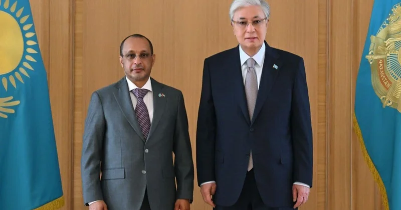 Токаев принял принял посла ОАЭ в Казахстане