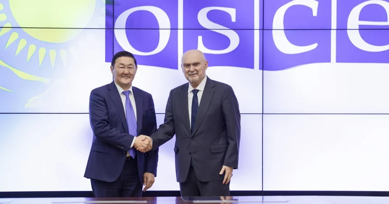 Берік Асылов пен ЕҚЫҰ Бас хатшысы құқықтық тәртіп пен заңдылық мәселелерін қарастырды