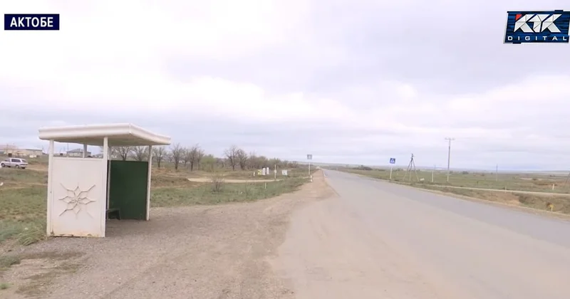 Каждый выезд игра на выживание : жители пригорода Актобе пожаловались на темноту на дороге (видео)