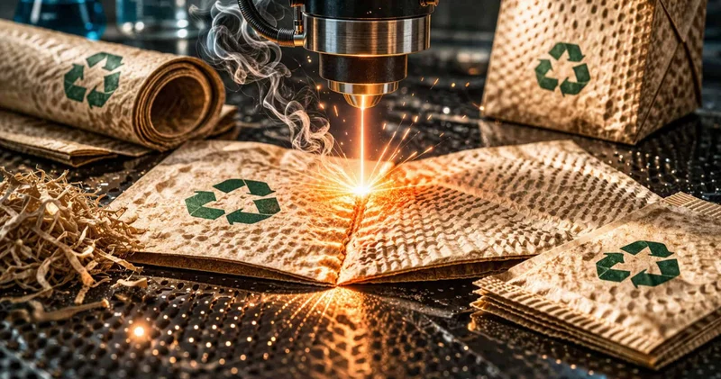 Қағазды лазермен желімсіз жапсыратын технология табылды