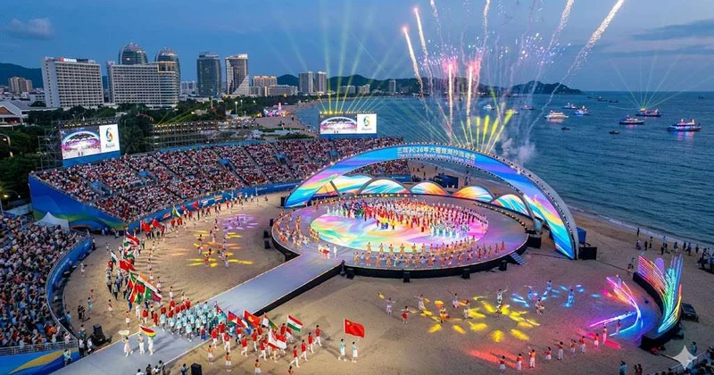 Церемония открытия Азиатских пляжных игр 2026 состоялась в Санье