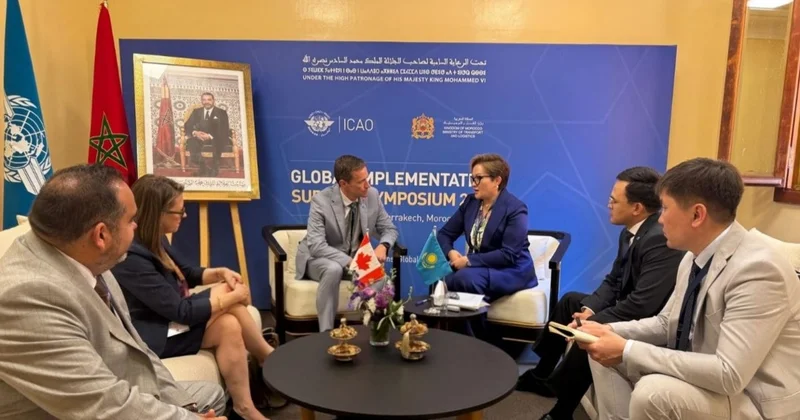 Салтанат Томпиева Канаданың авиациялық билік өкілдерімен кездесу өткізді