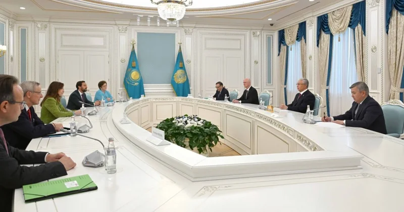 Токаев и Клаас Мюльхойзер обсудили перспективы укрепления сотрудничества