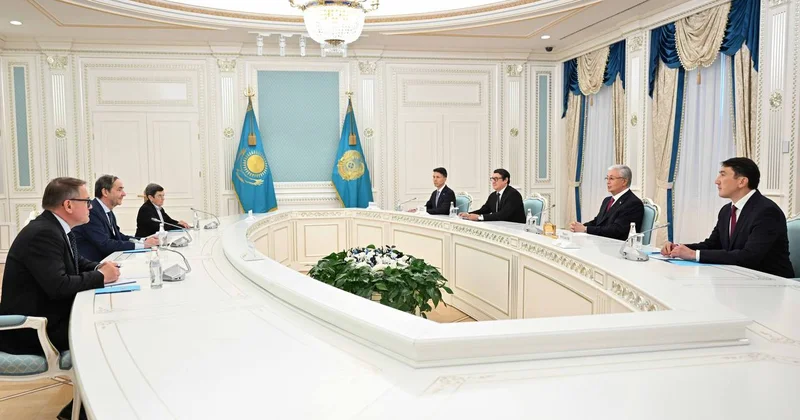 Токаев встретился с главой французской компании в области атомной энергетики