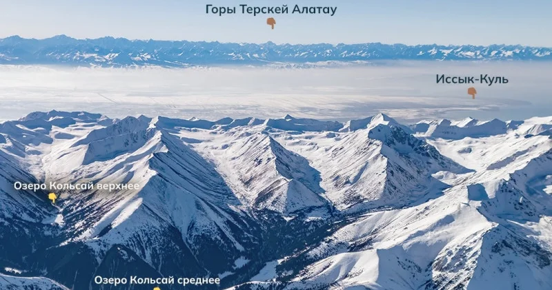 Тянь Шань мен Памир шыңдары биіктен: алматылық тұрғын бірегей фотолар сериясын түсірді