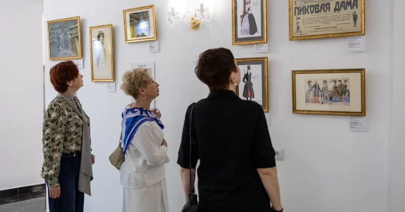 Шедевры Бахрушинского музея: выставка Пушкин и театр проходит в Астане