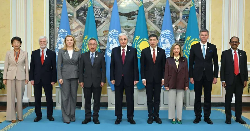 Токаев принял группу высоких представителей ООН