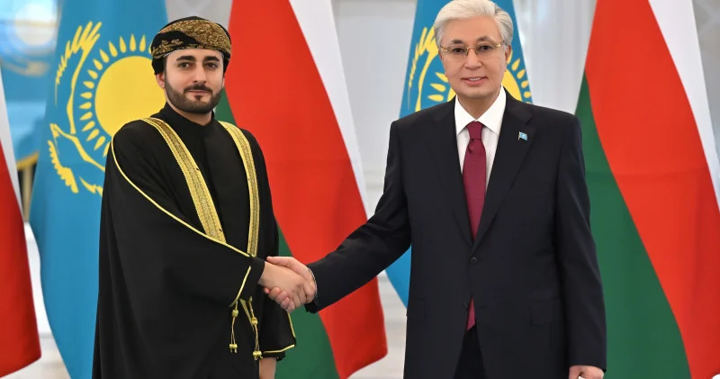 Тоқаев Оман премьер министрінің орынбасарын қабылдады