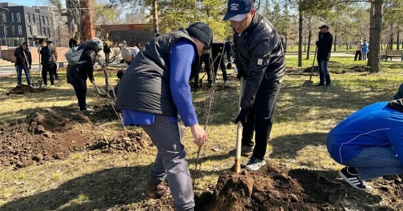 Жители города Лисаковск поддержали экологическую инициативу Таза Қазақстан