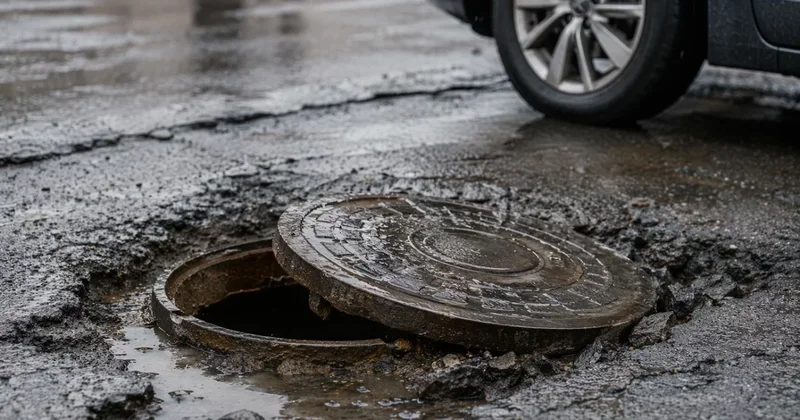 Кто ответит за люк? В Алматы год решают, кто должен платить за разбитую машину