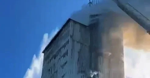 СҚО да астық кептіргіш өртенді