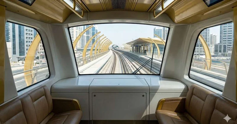 В Дубае построят золотую линию метро