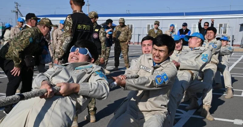 Маңғыстау облысында әскери патриоттық жастар жарысында үздіктер анықталды