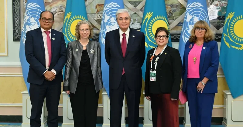 Президент халықаралық конвенция жетекшілерімен кездесу өткізді