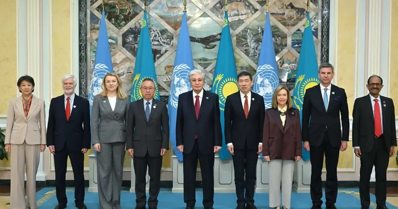 Тоқаев БҰҰ ның жоғары өкілдерімен экология және жаһандық қауіп қатерлерді талқылады