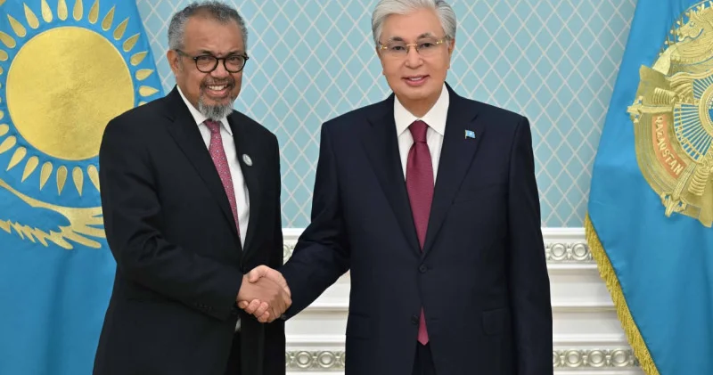 Тоқаев Дүниежүзілік денсаулық сақтау ұйымының басшысымен кездесті