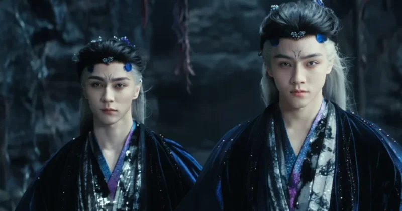 Близнецы из Казахстана поразили китайцев своей внешностью в новой дораме