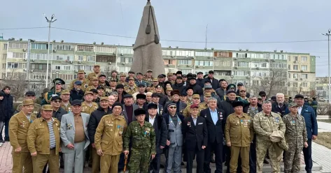 Проект памятника воинам интернационалистам оставили без финансирования в Актау